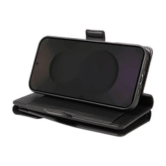 Étui en cuir PU pour Samsung Galaxy S25 FE avec porte-cartes et dragonne 