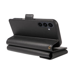Étui en cuir PU pour Samsung Galaxy S25 FE avec porte-cartes et dragonne 