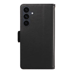Étui en cuir PU pour Samsung Galaxy S25 FE avec porte-cartes et dragonne 