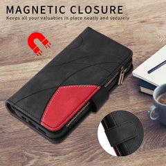 For Samsung Galaxy S25 FE Leather Case with Strap Zipper 9 Card Slot Phone Cover Stand