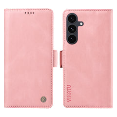 Für Samsung Galaxy S25 FE Ledertasche YIKATU YK-005 Skin-Touch-Feeling Brieftasche Telefonabdeckung 