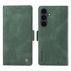 Für Samsung Galaxy S25 FE Ledertasche YIKATU YK-005 Skin-Touch-Feeling Brieftasche Telefonabdeckung 