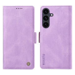 Für Samsung Galaxy S25 FE Ledertasche YIKATU YK-005 Skin-Touch-Feeling Brieftasche Telefonabdeckung 