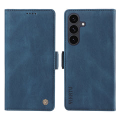 Für Samsung Galaxy S25 FE Ledertasche YIKATU YK-005 Skin-Touch-Feeling Brieftasche Telefonabdeckung 