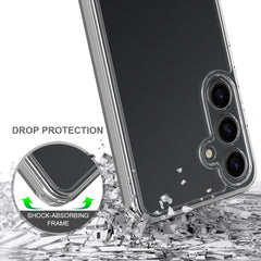 For Samsung Galaxy S25 FE Clear Phone Case TPU+Acrylic Shockproof Phone Back Cover