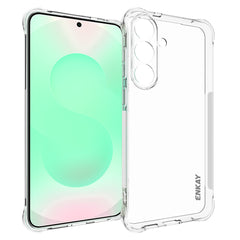 For Samsung Galaxy S25 FE Clear Phone Case ENKAY HAT PRINCE Shockproof Anti-slip TPU Cover
