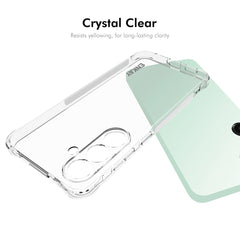 For Samsung Galaxy S25 FE Clear Phone Case ENKAY HAT PRINCE Shockproof Anti-slip TPU Cover