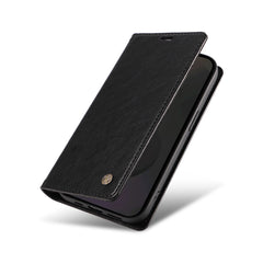 For Samsung Galaxy S25 FE Wallet Case YIKATU YK-006 Magnetic Closure Leather Phone Cover Litchi Texture