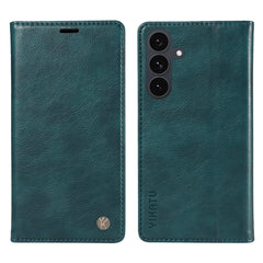For Samsung Galaxy S25 FE Wallet Case YIKATU YK-006 Magnetic Closure Leather Phone Cover Litchi Texture