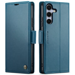 For Samsung Galaxy S25 FE Case CASEME 023 Series RFID Blocking Glossy Stand Phone Cover