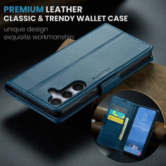 For Samsung Galaxy S25 FE Case CASEME 023 Series RFID Blocking Glossy Stand Phone Cover