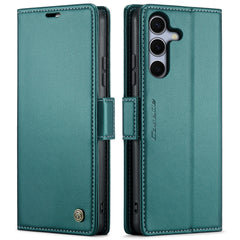 For Samsung Galaxy S25 FE Case CASEME 023 Series RFID Blocking Glossy Stand Phone Cover