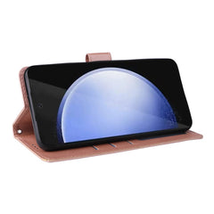 For Samsung Galaxy S25 FE Case Wallet Stand PU Leather Phone Cover with Wrist Strap