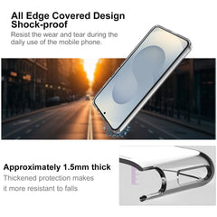 IMAK UX-10 Series For Samsung Galaxy S25+ Clear Phone Case Soft TPU Mobile Back Cover