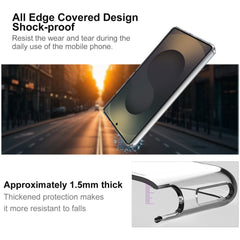 Coque arrière transparente en TPU souple pour Samsung Galaxy S25 Ultra (série UX-10) 