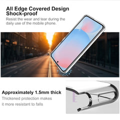 Coque arrière transparente en TPU souple pour Samsung Galaxy S25 FE (série UX-10) 