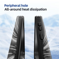 ABEEL For Samsung Galaxy S25+ Magnetic Case TPU PC Cooling Matte Phone Back Cover with Lens Film