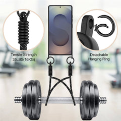 Für Samsung Galaxy S25 Ultra Hülle Flüssigsilikon Kartenhalter Telefonrückseite mit kurzem Riemen 