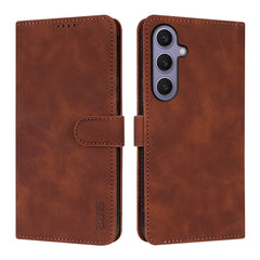 AZNS For Samsung Galaxy S25 FE Case PU Leather Wallet Phone Cover