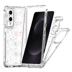 For Samsung Galaxy S25 Edge Case Acrylic TPU Clear Phone Cover with Laser-printed Film