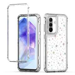 For Samsung Galaxy A36 5G / A56 5G Case Acrylic TPU Clear Phone Cover with Laser-printed Film
