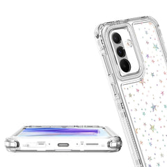 For Samsung Galaxy A36 5G / A56 5G Case Acrylic TPU Clear Phone Cover with Laser-printed Film