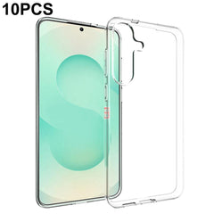 10Pcs  /  Pack For Samsung Galaxy S25 FE Case Watermark Free TPU Protective Clear Phone Cover
