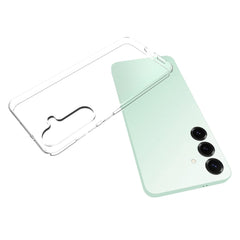 10Pcs  /  Pack For Samsung Galaxy S25 FE Case Watermark Free TPU Protective Clear Phone Cover