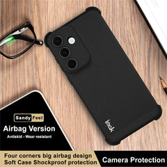 Coque IMAK en TPU pour Samsung Galaxy S25 FE, protection antichoc avec airbag 