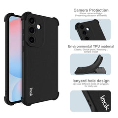 Coque IMAK en TPU pour Samsung Galaxy S25 FE, protection antichoc avec airbag 