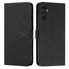 Étui en cuir PU avec support pour Samsung Galaxy S25 FE, motif cœur imprimé 