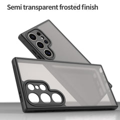 For Samsung Galaxy S24 Ultra Case with Screen Film WANLONFENG FD Series Skin Touch TPU PC Phone Back Cover