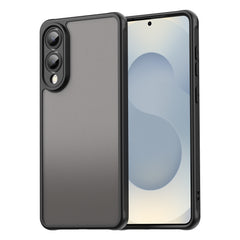 For Samsung Galaxy S25 Edge Case with Screen Film WANLONFENG FD Series Skin Touch TPU PC Phone Back Cover