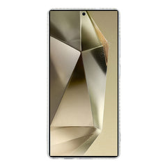 Coque arrière transparente en TPU pour Samsung Galaxy S24 Ultra, avec strass et découpes précises 