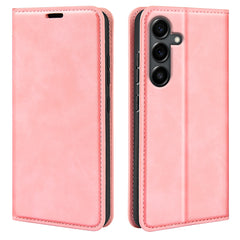 For Samsung Galaxy S25 FE Case Skin Touch Leather Wallet Phone Cover