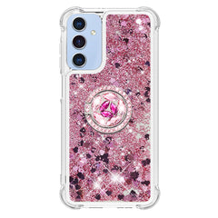 For Samsung Galaxy A17 5G / A26 5G TPU Case with Kickstand Quicksand Shockproof Cover