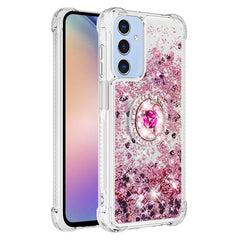 For Samsung Galaxy A17 5G / A26 5G TPU Case with Kickstand Quicksand Shockproof Cover