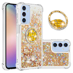 For Samsung Galaxy A17 5G / A26 5G TPU Case with Kickstand Quicksand Shockproof Cover