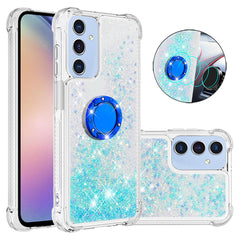For Samsung Galaxy A17 5G / A26 5G TPU Case with Kickstand Quicksand Shockproof Cover