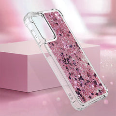 For Samsung Galaxy A17 5G / A26 5G TPU Case Glitter Quicksand Shockproof Phone Back Cover