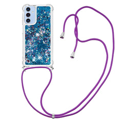 For Samsung Galaxy A17 5G / A26 5G TPU Case Quicksand Phone Cover with Lanyard