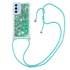 For Samsung Galaxy A17 5G / A26 5G TPU Case Quicksand Phone Cover with Lanyard