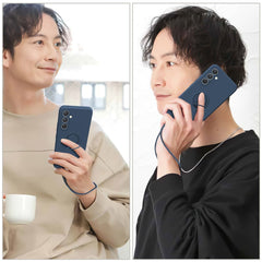 Coque en silicone avec anneau et béquille pour Samsung Galaxy S25 FE 