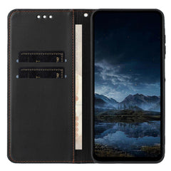 Étui portefeuille en cuir imprimé pour Samsung Galaxy S25 FE avec dragonne 