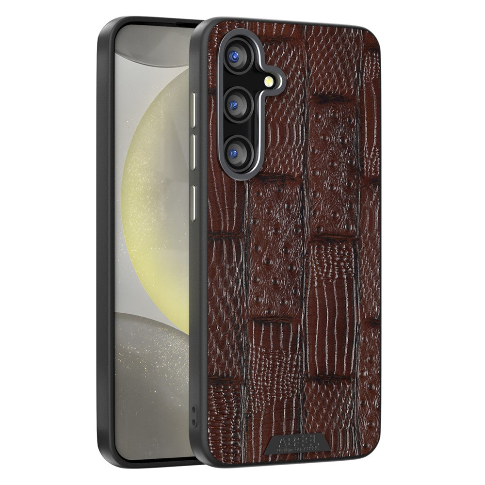 ABEEL For Samsung Galaxy S25+ Case Compatible with MagSafe Beast Texture Micro-Embossing Back Cover