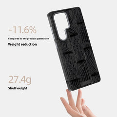 ABEEL For Samsung Galaxy S25 Ultra Case Compatible with MagSafe Beast Texture Micro-Embossing Back Cover