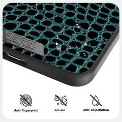 ABEEL For Samsung Galaxy S25 Edge Case Compatible with MagSafe Crocodile Texture Micro-Embossing Back Cover