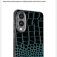 ABEEL For Samsung Galaxy S25 Edge Case Compatible with MagSafe Crocodile Texture Micro-Embossing Back Cover