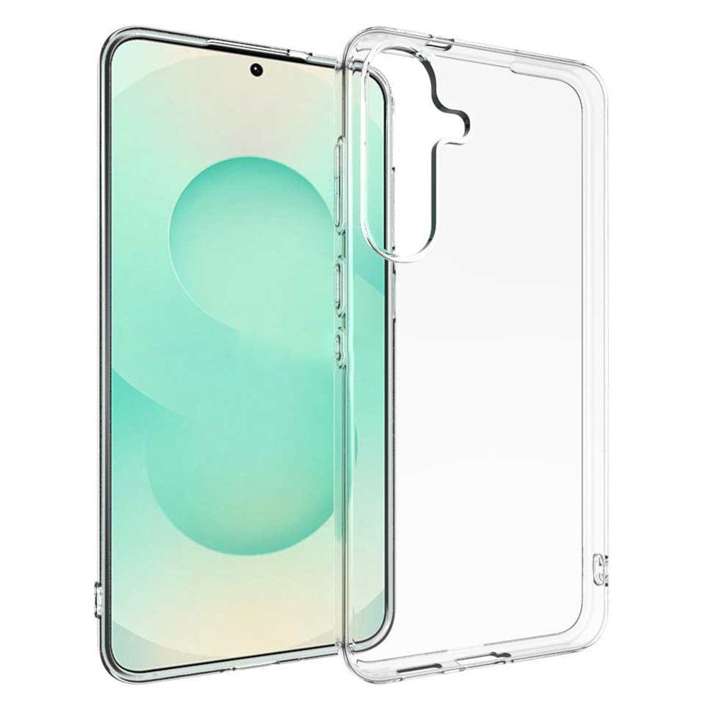For Samsung Galaxy S25 FE Case Anti-Fingerprint Crystal Clear TPU Phone Cover