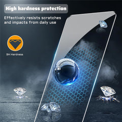 Coque transparente anti-rayures en TPU pour Samsung Galaxy S25 FE + protection d'écran 2,5D à bords incurvés 